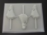 483sp Sleeping Princess Chocolate or Hard Candy Lollipop Mold